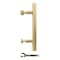 National Hardware National Hardware Madison 31/32 in. D Brushed Gold Steel Pull Handle 1 pc N700-102 - alternate 7